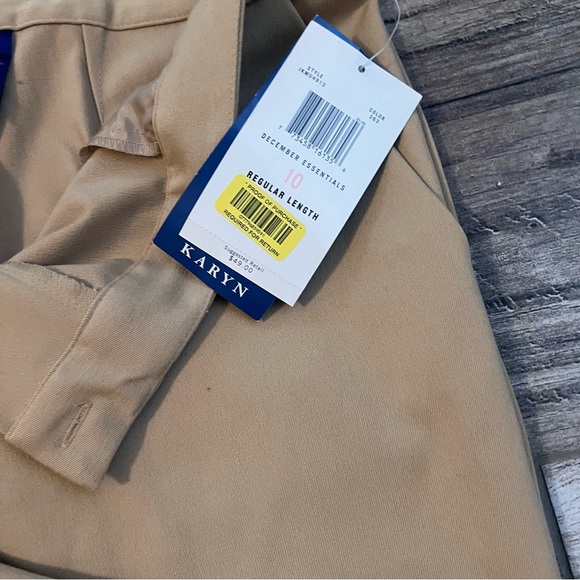 JH Collectibles Women's Size 10 KARYN Brown Trouser for modern look Pants NWT#76 - Picture 2 of 10